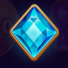 just gems hold n link blue symbol