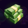 just gems hold n link cash symbol