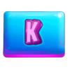 k pup stars daebak reels letter k symbol