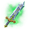 king and flame sword symbol