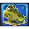 king kong even bigger balls crocodile character symbol