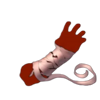 king of fighting bandaged hand symbol