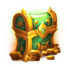 kings gold hold and win chest symbol
