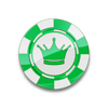 kings of cards crown chip 2 symbol