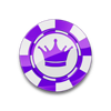 kings of cards crown chip symbol