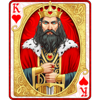 kings of cards king hearts symbol