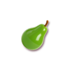 kitty coins green pear symbol