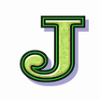 kitty glitter j symbol
