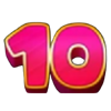 kong it up large number 10 symbol