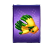 kong the striker gloves symbol