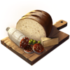 la dolce vita flaming link bread symbol