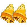 lava coins bell symbol