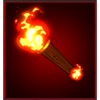 lava lock fire torch symbol
