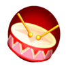 le cirque drum symbol