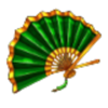 leaves of fortune fan symbol