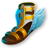 legend of perseus sandal symbol