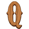 legendary lawman cash em all wooden q symbol
