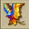 legends of greece colourful bird symbol