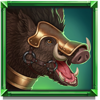 legion gold victory hog symbol