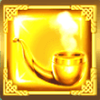 leprechauns magic pipe symbol