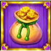 leprechauns secret money bag symbol