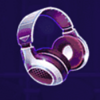 lets party headphones symbol