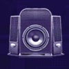 lets party speakers symbol