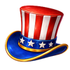 liberty fireworks hat symbol