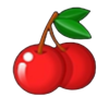 liberty wins red cherries symbol