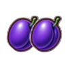 lightning coins hold and spin purple plums symbol