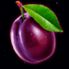 lightning fruits plum symbol