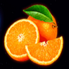 lightning fruits tangerine symbol