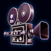 lights camera action camera symbol