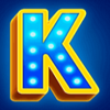 lights camera action k symbol