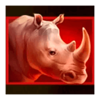 lion gems hold and win rhino symbol