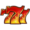 little devil coins flaming sevens symbol
