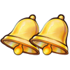 little devil coins golden bells symbol