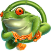 little panda frog symbol