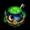 little witchy pot symbol