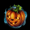 little witchy pumpkin symbol