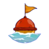 lobster crazy shack floating symbol