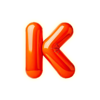 lobster splash letter k symbol
