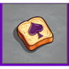 long neck fortune spade toast symbol