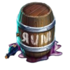 longbeards chest rum symbol