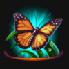lotus charm butterfly symbol