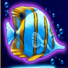 lovely mermaid fish symbol
