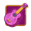 lucha lucha respin rumble guitar symbol