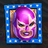lucha rumble blue man symbol