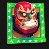 lucha rumble green man symbol