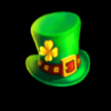 luck o the rainbow hat symbol